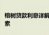 榕树贷款利息详解：利率、计算方式及影响因素
